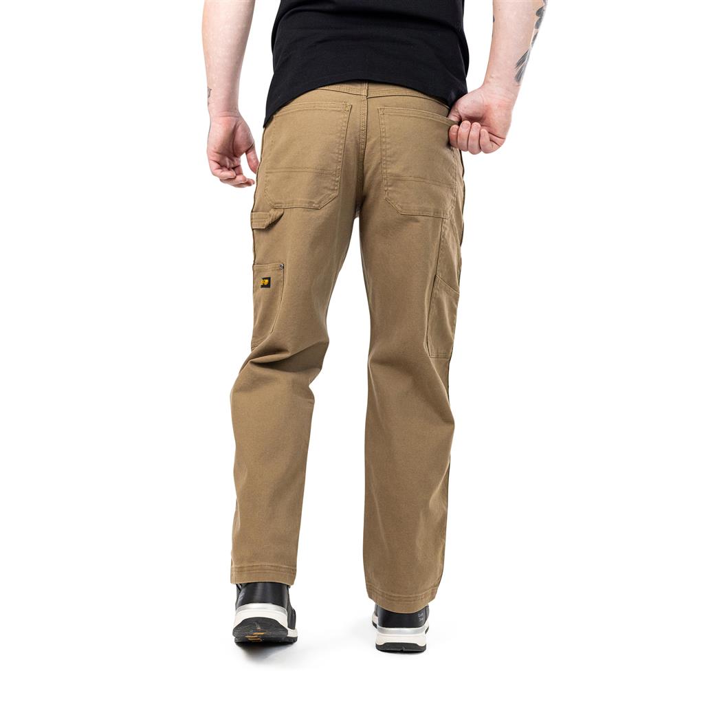 DuraDrive Carpenter 2.0 Flex-Pro Relaxed Fit Duck Canvas Men's Work Pants.