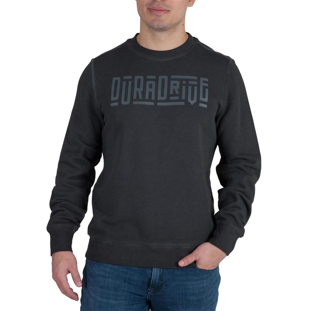 DURADRIVE Concrete Vintage Wash Sweatshirt with 3D Print