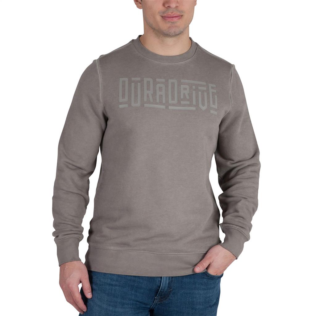 DURADRIVE Concrete Vintage Wash Sweatshirt with 3D Print
