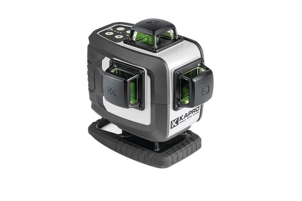 Kapro 884G Electronic Green 4D with Extra 360 Horizontal Ground Beam Laser