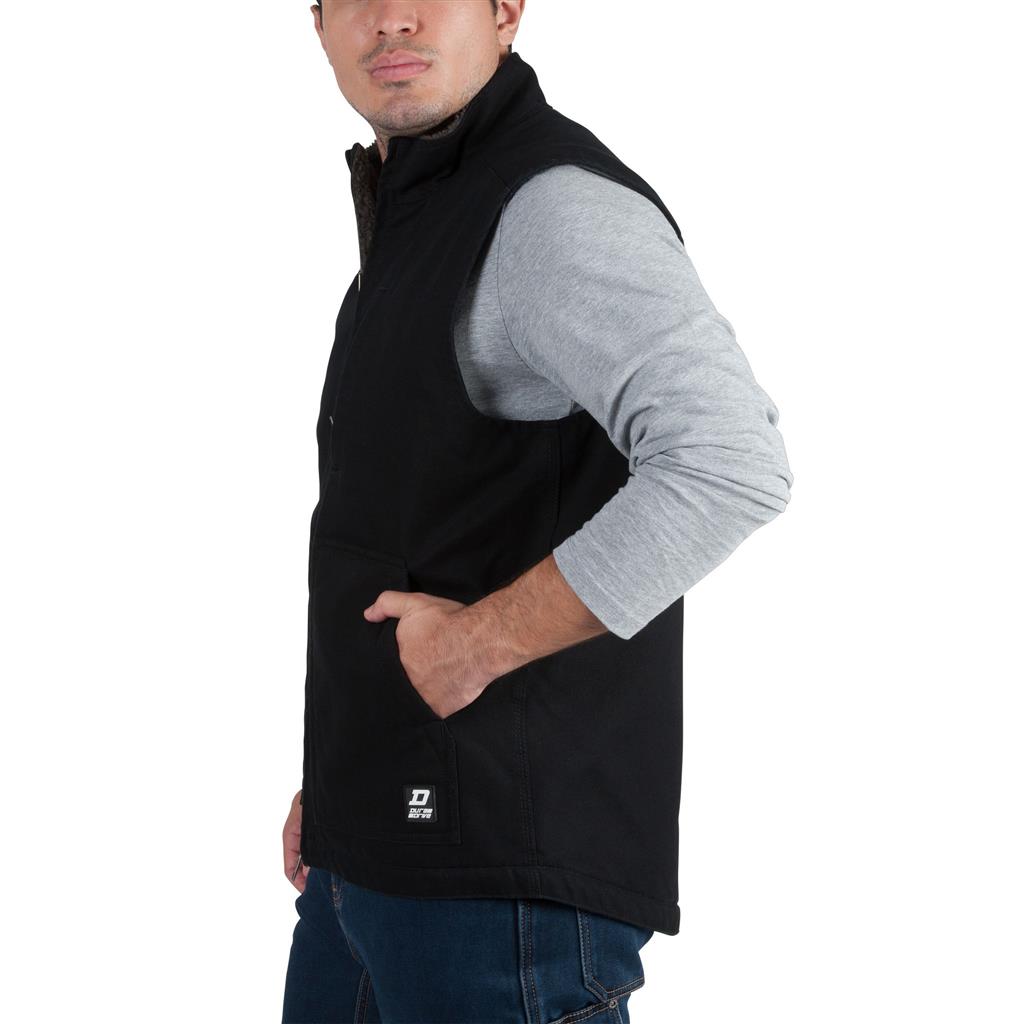 SHERPA Washed Duck Mock-Neck Vest