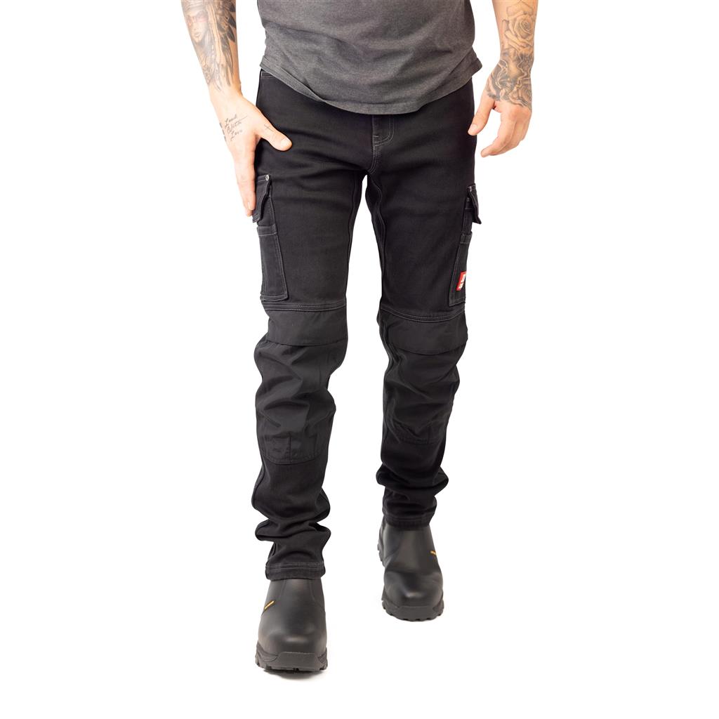 Maverick Fleece Lined Work Jeans With Knee-Pad Pockets