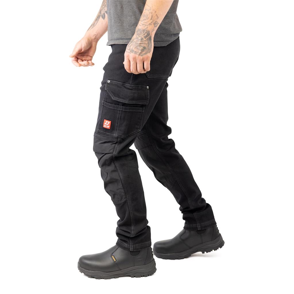 Maverick Fleece Lined Work Jeans With Knee-Pad Pockets