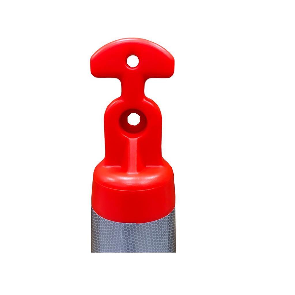 T-Top Stacker Traffic Cone 42" w/Hi Band