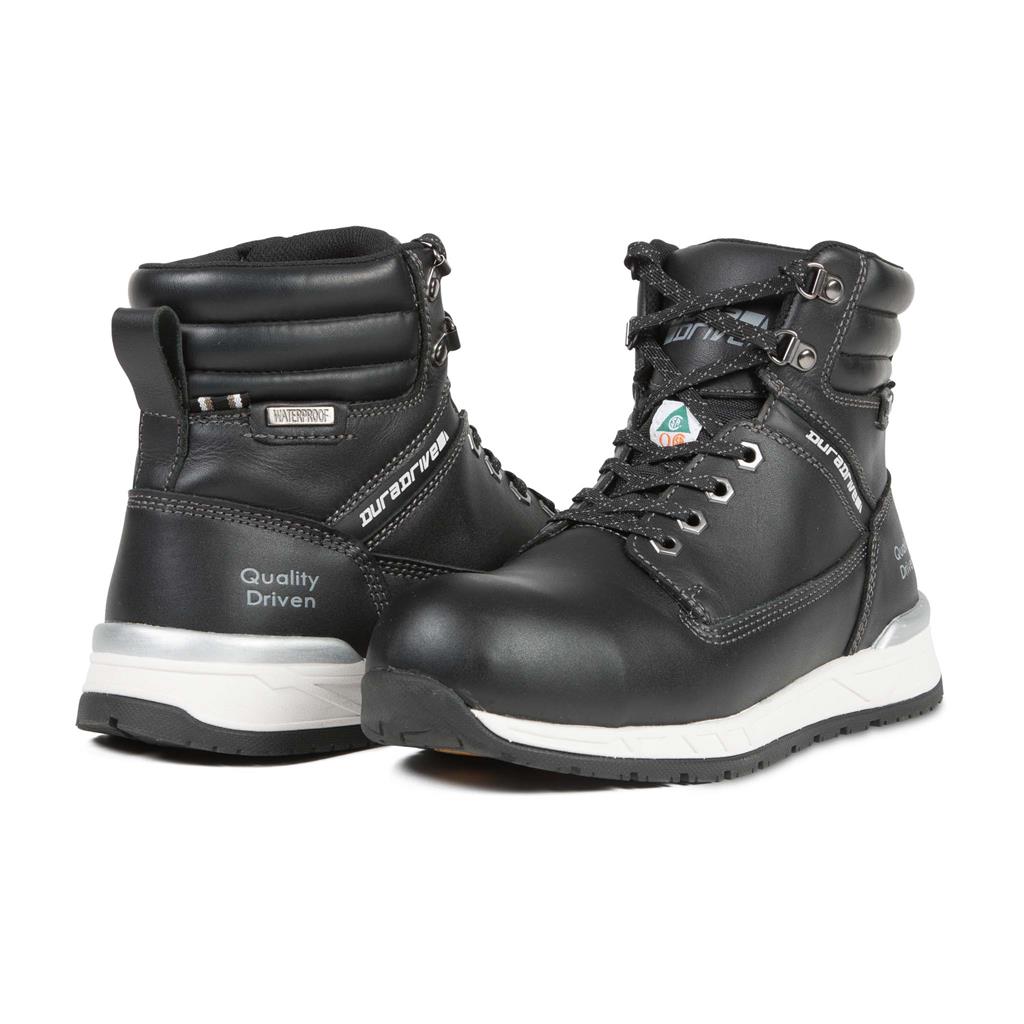 DuraDrive VELOCITY Lightweight Waterproof Leather Safety Boots - CSA