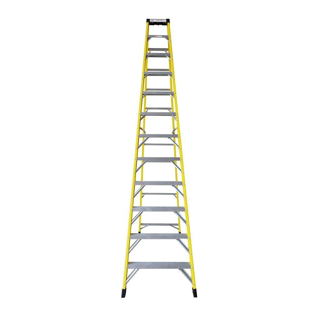 DuraDrive 12 ft. Type 1A 300 lb. Fiberglass Step Ladder