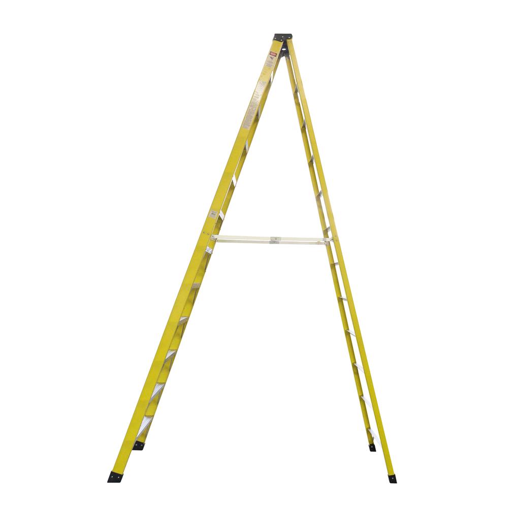 DuraDrive 12 ft. Type 1A 300 lb. Fiberglass Step Ladder