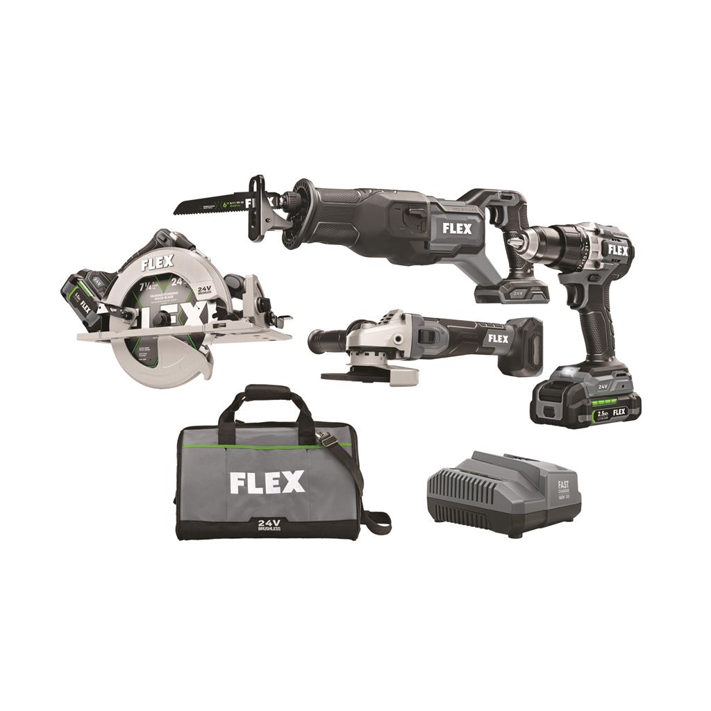 FLEX FXM402-2B 4 Tool Combo Kit