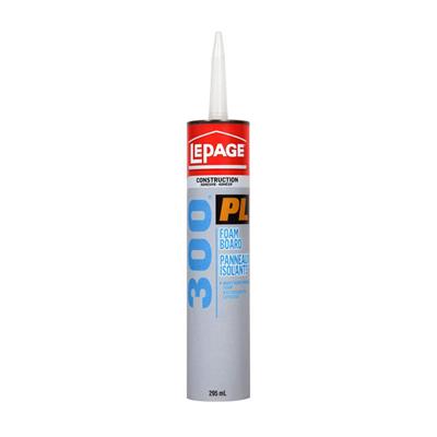 LEPAGE 1421916 295mL PL 300 Foam Board Insulation Adhesive