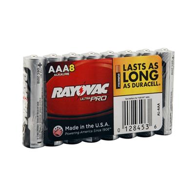 RAYOVAC ULTRA-PRO Alkaline AAA Battery (8-Pack)