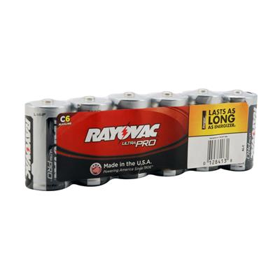 RAYOVAC ULTRA-PRO Alkaline C Battery (6-Pack)