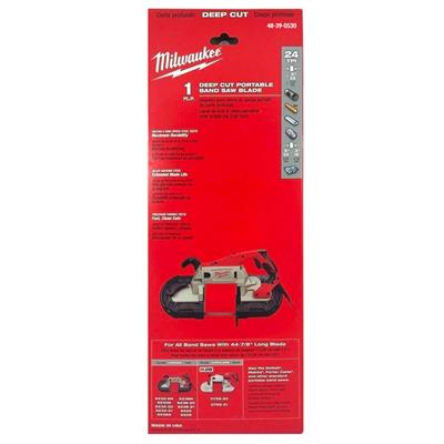 Milwaukee 48-39-0530 44-7/8 in. 24 TPI Thin Metal Band Saw Blade