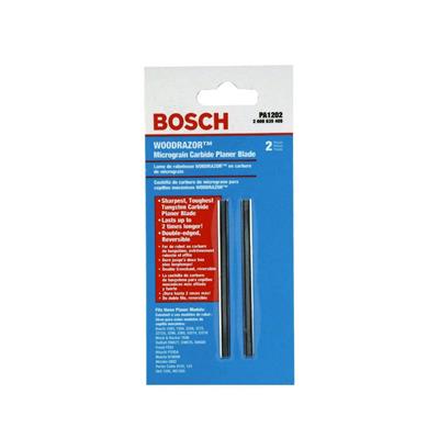 BOSCH PA1202 3-1/4 in. WOODRAZOR Micrograin Tungsten Carbide Planer Blade (2-Pack)