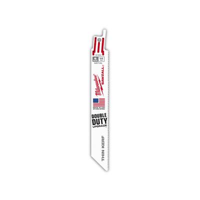 Milwaukee 48-00-5182 6 in. 14 TPI SAWZALL Standard Metal Reciprocating Saw Blade (5-Pack)