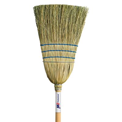 M2 BC-107C 3 String Heavy Duty Galvanized Wire Corn Broom