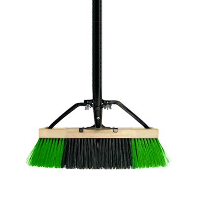 M2 PB700GB18 18 in. Green and Black Medium Stiffness Push Broom