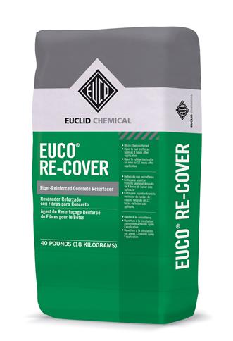 Euclid Euco Re-Cover 40 lb. Fibre Reinforced Concrete Resurfacer