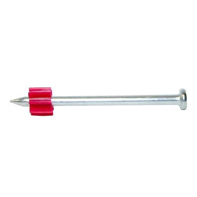 DuraDrive 2-1/2 in. x .300 in. Bright Finish Flat Head Fluted Concrete and Steel Drive Pins (100-Pack)