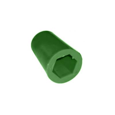 DuraDrive FormaCONE 2 in. x 3/4 in. Green Threaded Plastic Coil Set Back Cone (200-Pack)