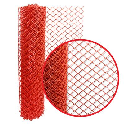 DuraDrive 4 ft. x 50 ft. Plastic Diamond Grid Mesh Construction Fence