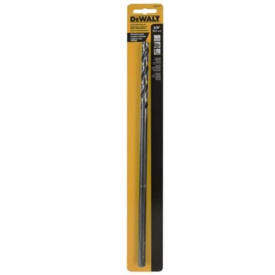 DEWALT DW1610 3/8 in. x 12 in. Black and Gold Metal Drill Bit