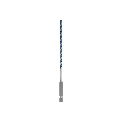 BOSCH HCBG02T 5/32 in. x 3 in. x 6 in. BLUEGRANITE TURBO Carbide 4-Cutter Masonry Hammer Hex Shank Drill Bit