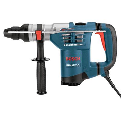 BOSCH RH432VCQ 1-1/4 in. SDS-Plus 8.5-Amp Variable-Speed Corded Rotary Hammer Drill Kit with Quick Change Chuck System