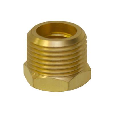 DuraDrive P45 1/4 in. Female x 3/8 in. Male Brass Pipe Bushing Coupler Air Hose Fitting