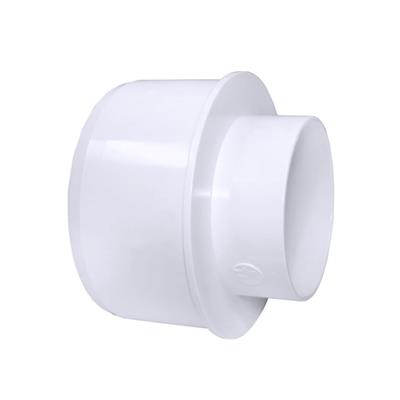 Royal Pipe 6 in. x 4 in. PVC Concentric Reducer Bushing, Spigot x Hub