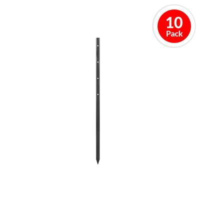 DuraDrive 3/4 in. x 24 in. Round Steel Nail Forming Stake (10-Pack)