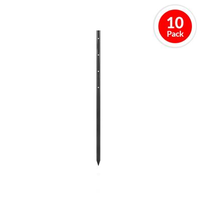 DuraDrive 3/4 in. x 24 in. Round Steel Nail Forming Stake (10-Pack)