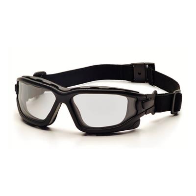 Pyramex I-Force Dual Pane Safety Glasses with Clear Anti-Fog Lens