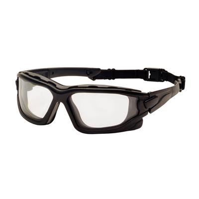 Pyramex I-Force Dual Pane Safety Glasses with Clear Anti-Fog Lens