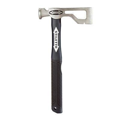 Stiletto DRYAXE9-F 9 oz. 13 in. Fibreglass Handle Titanium Milled Face Drywall Axe Hammer