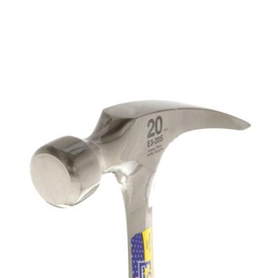 Estwing E320S 20 oz. x 13-1/2 in. Smooth Face BLUE SHOCK REDUCTION GRIP Solid Steel Claw Framing Hammer