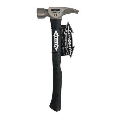 Stiletto TI14MCP16 14 oz. 16 in. Fibreglass Handle Titanium Milled Face Framing Hammer