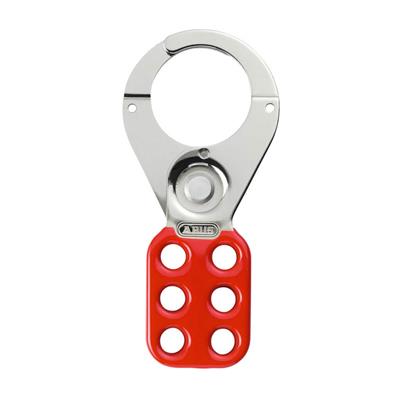 ABUS H702 1-1/2 in. Red Steel Lockout Hasp