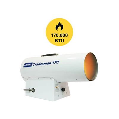 LB White Tradesman 170 170,000 BTU Portable Forced Air Heater