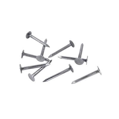 DuraDrive 1-1/4 in. Electro-Galvanized Steel Coated Smooth Shank Roofing Nails (50 lb. per Box)