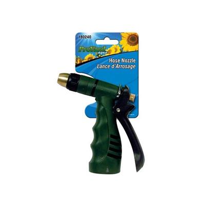 Toolway 180240 Adjustable Aluminum Tip Hose Nozzle with Ergonomic Grip Back Trigger