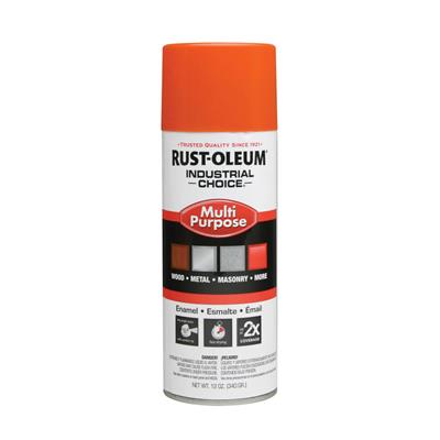 Rust-Oleum 1654830 12 oz. Fluorescent Orange Multi-Purpose Acrylic Enamel Spray Paint