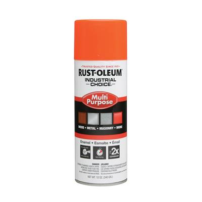 Rust-Oleum 1653830 12 oz. OSHA Safety Orange Multi-Purpose Acrylic Enamel Spray Paint