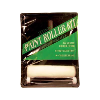 Toolway 122007 9-1/2 in. Painter Roller Kit with Roller, Roller Frame, and Paint Tray (3-Pieces)