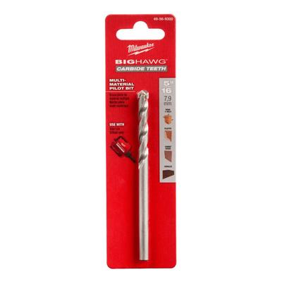 Milwaukee 49-56-9300 5/16 in. BIG HAWG With Carbide Teeth Pilot Bit