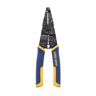 IRWIN 2078309 Vise-Grip 8 in. Insulated 10-22 AWG Multi Tool Stripper, Cutter and Crimper