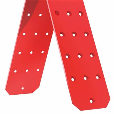 Peakworks RB-9800 Red Reusable Fall Safety Roofing Anchor Bracket