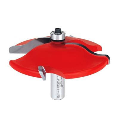Freud 99-520 3-1/2 in. x 5/8 in. x 25/32 in. Radius Quadra-Cut Wood Cutting Raised Panel Router Bit