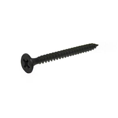 DuraDrive #1 x 1-5/8 in. Black Phosphate Coated Bugle Head Phillips Drive Fine Thread Drywall Screws (5,000-Box)