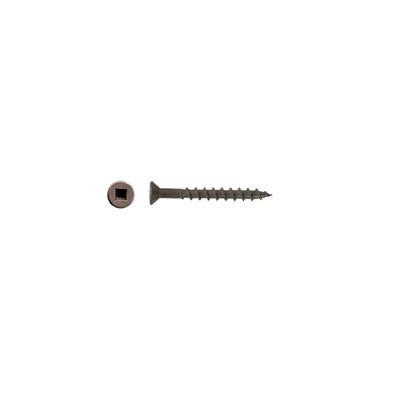 DuraDrive #8 x 1-1/2 in. Low Root Flat Head Square Drive Bare Flooring Screws (5,000-Box)