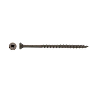 DuraDrive #8 x 3 in. Low Root Flat Head Square Drive Bare Flooring Screws (1,500-Box)